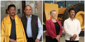 Magnet Investasi : Kota Batam Dijadikan Sorotan Duta Besar Negara Maju Kepala Badan Pengusahaan (BP) Batam, yang juga menjabat sebagai Wali Kota Batam, H Muhammad Rudi (HMR), berfoto dengan duta besar (dubes) India dan Australia f, BP Batam