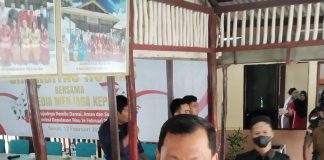 Kabid Humas Polda Kepri Minta Media Bisa Jernihkan Suasana di Pemilu Kabidhumas Polda Kepri Kombes Pol Zahwani Pandra Arsyad saat diwawancarai wartawan, Senin (12/2) f, BI