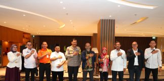 Kemenparekraf Gelar Diskusi Atasi Krisis Kepariwisataan di Indonesia Para peserta diskusi kelompok terpumpun manajemen krisis kepariwisataan di Hotel Radisson, Kota Batam ,Provinsi Kepulauan Riau, Rabu (21/2) f,Polda Kepri