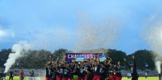 DKI Jakarta Juara Piala Soeratin U-17 Tim DKI Jakarta berhasil menjuarai Piala Soeratin U-17 di Surabaya. Hasil ini diraih setelah DKI Jakarta berhasil mengalahkan Sumatera Barat dengan skor 6-4 lewat adu penalit , Sabtu (3/2) f,pssi