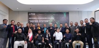 PSSI Menggelar Kursus untuk 16 Peserta Penilai Wasit Departemen Perwasitan PSSI menggelar kursus untuk para penilai wasit. Mereka melakukan pelatihan untuk suatu sistem baru bernama REFER (Referee Evaluation Resource) System, Kamis (22/2) di Jakarta f,pssi