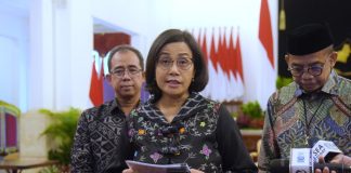 Menkeu Ingatkan Warga Lapor SPT Tahunan Orang Pribadi Sebelum 31 Maret Menkeu Sri Mulyani memberikan keterangan pers, Jumat (22/03/2024), di Istana Negara, Jakarta. (Foto: Humas Setkab/Oji)