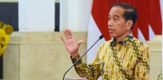 Presiden Jokowi “BPKP Sangat Penting Kawal Kesinambungan Pembangunan Bagi Kesejahteraan di Indonesia” Presiden Jokowi memberikan sambutan pada Peresmian Pembukaan Rapat Koordinasi Nasional Pengawasan Intern Pemerintah Tahun 2024, di Istana Negara, Jakarta, Rabu, (22/05/2029). (Foto: Humas Setkab/RAH)