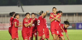 Timnas Wanita Indonesia Libas Timnas Wanita Singapura Dengan Skor Telak Timnas Wanita Indonesia menang dengan skor telak 5-1 atas Singapura dalam laga uji coba internasional di Stadion Madya, Jakarta, Selasa (28/5) f,pssi