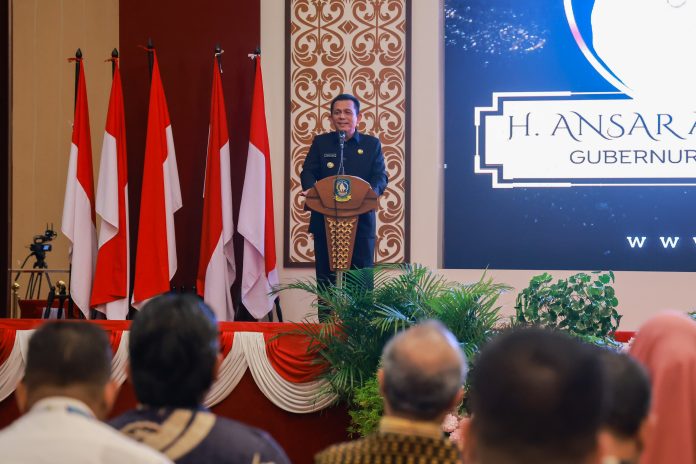 Gubernur Kepulauan Riau H. Ansar Ahmad melakukan Grand Launching Talenta Kepri dan Seminar Manajemen Talenta di Aula Wan Seri Beni, Dompak, Tanjungpinang, Rabu (26/6) f, diskominfo Kepri