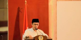 Fraksi DPRD Kepri Setujui Ranperda F4GNPN dan Penanggulangan Bencana Daerah Pendapat Akhir Fraksi Gerindra yang diwakili oleh Muhaimin Ahmad Nasution, ST yang menyetujui Ranperda F4GNPN dan Ranperda Penyelenggaraan Penanggulangan Bencana untuk ditetapkan sebagai Perda. F,DPRD Kepri