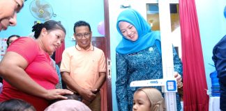 Percepatan Penurunan Stunting Di Tanjungpinang Lewat Launching Intervensi Serentak Pencegahan Stunting Kadis Kesehatan, Pengendalian Penduduk dan Keluarga Berencana Tanjungpinang, Rustam melaunching intervensi serentak pencegahan stunting di Kota Tanjungpinang, Sabtu (1/5) f, Dinkes Tanjungpinang