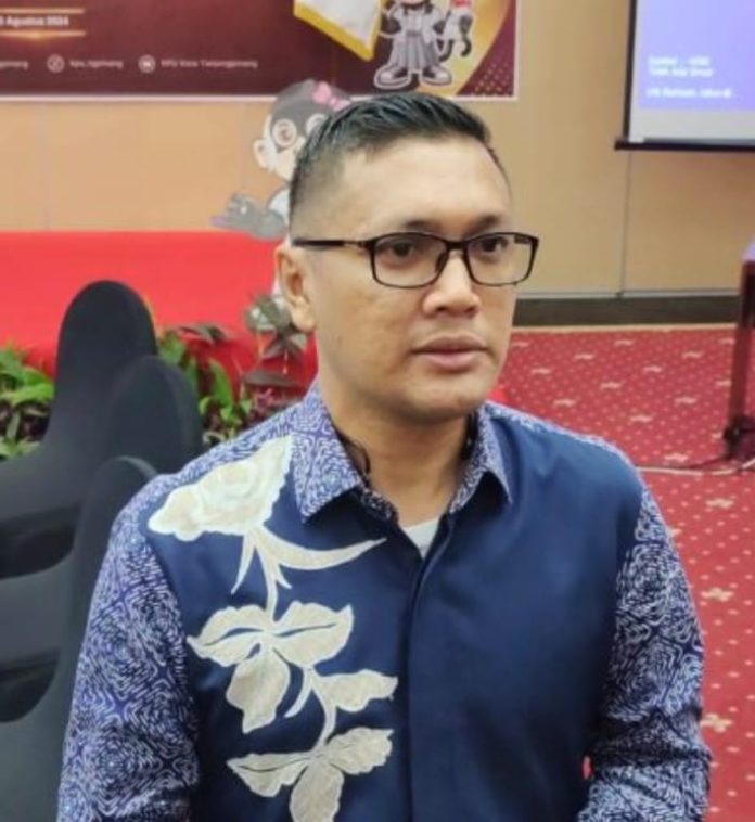 Ketua KPU Tanjungpinang, Muhammad Faisal. F,BI