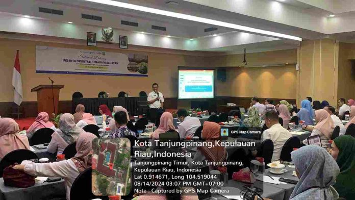 Dinas Kesehatan, Pengendalian Penduduk dan Keluarga Berencana Kota Tanjungpinang menggelar orientasi Integrasi Layanan Kesehatan Primer (ILP) di Hotel Aston Tanjungpinang, Selasa (13/8/2024) kemarin. f,Pemko Tanjungpinang