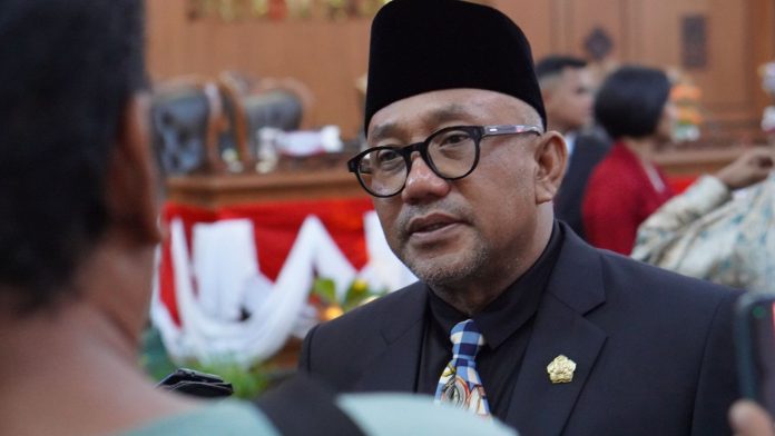 Bakal calon Wali Kota Tanjungpinang, Lis Darmansyah, mengucapkan harapannya kepada anggota DPRD Tanjungpinang yang baru saja dilantik untuk periode 2024-2029 f,BI