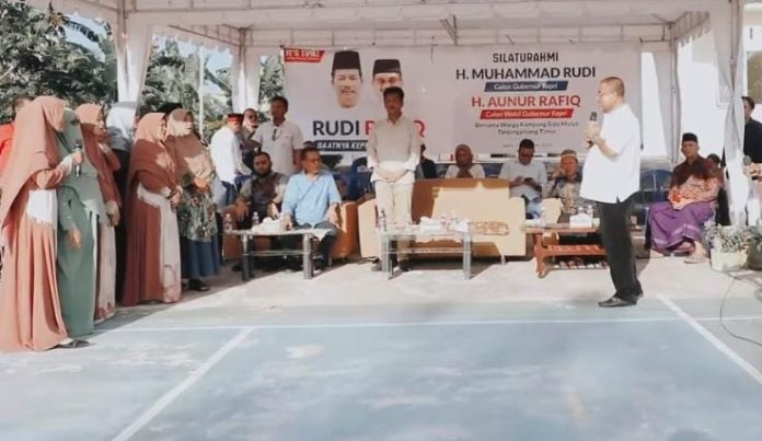 Masyarakat asal Desa Sidomulyo dan Sido Makmur, Kecamatan Tanjungpinang Timur, dengan penuh harapan mendukung perjuangan Muhammad Rudi-Aunur Rafiq pada Pemilihan Gubernur (Pilgub) Kepulauan Riau (Kepri) 2024 mendatang f,kiriman untuk BI