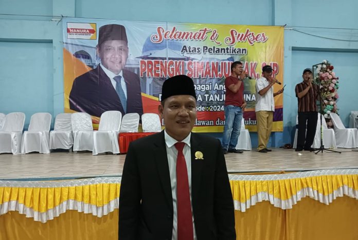 Anggota Dewan Perwakilan Rakyat Daerah (DPRD) Tanjungpinang, Prengki Simanjuntak, mengajak konstituennya untuk mendukung dan memenangkan pasangan Lis Darmansyah-Raja Ariza (Lis-Raja) dalam Pilkada Tanjungpinang 2024