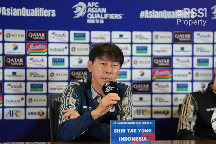 Timnas Indonesia akan berhadapan dengan Australia dalam laga kedua Grup C ronde ketiga Kualifikasi Piala Dunia 2026 zona Asia di Stadion Utama Gelora Bung Karno, Jakarta, Selasa (10/9).Pelatih Indonesia, Shin Tae-yong, mengakui tantangan berat yang akan dihadapi timnya mengingat Australia merupakan tim dengan peringkat FIFA yang jauh lebih tinggi. f,pssi