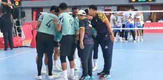 Takluk di Semifinal, Tim Sepak Takraw Kepri Harus Puas dengan Medali Perunggu di PON XXI Tim Sepak Takraw Kepri harus puas dengan medali perunggu setelah gagal melangkah ke final pada Pekan Olahraga Nasional (PON) XXI Aceh-Sumatera Utara dalam laga semifinal yang digelar Kamis (12/9/2024). f,ist