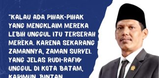 Rudi-Rafiq Unggul atas Petahana, Optimisme Kemenangan Semakin Menguat F,dok HMR