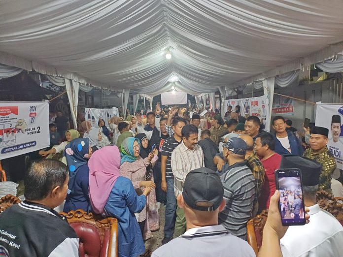 Calon Gubernur Kepulauan Riau (Kepri), H Muhammad Rudi (HMR), mendapat dukungan kuat dari warga Kampungdalam. F, tim HMR