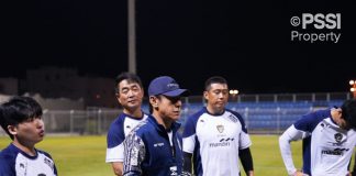 Timnas Indonesia Gelar Latihan Perdana di Bahrain, Fokus Pemulihan Fisik Timnas Indonesia langsung menggelar sesi latihan perdana di Hamad Town Youth & Sports Ground, Minggu (6/10/2024) malam. f,pssi