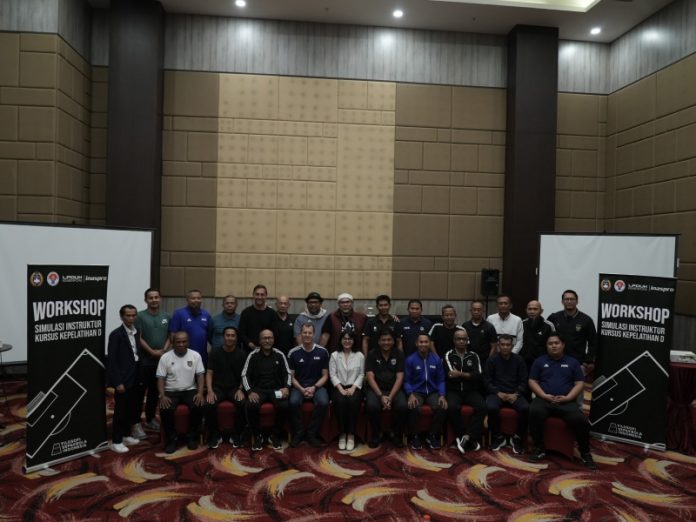Kabupaten Bogor menjadi saksi pelaksanaan Workshop Simulasi Instruktur Kursus Kepelatihan Lisensi D yang digelar oleh PSSI bekerja sama dengan Lembaga Pengelola Dana dan Usaha Keolahragaan (LPDUK) KEMENPORA f, Pssi