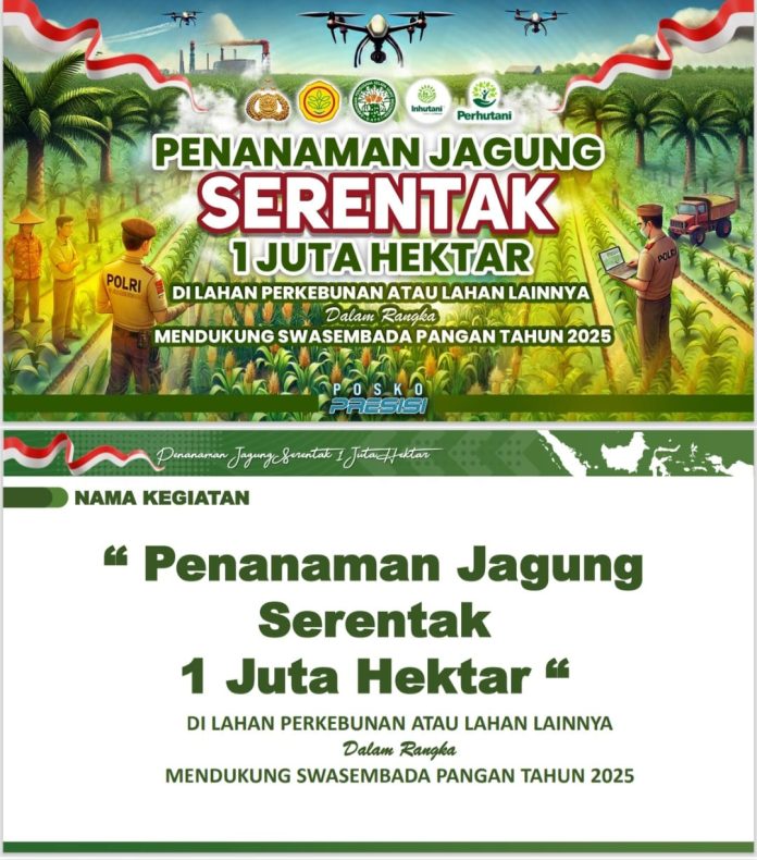 Polda Kepri akan menanam 30.000 bibit jagung di lahan seluas 1,5 hektare di Teluk Mata Ikan, 21 Januari 2025.f, Polda Kepri