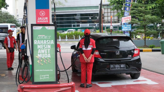 PT Pertamina Patra Niaga Regional Sumatera Bagian Utara (Sumbagut) berhasil memastikan pasokan energi tetap aman dan lancar selama perayaan Natal 2024 dan Tahun Baru 2025 di Kepulauan Riau (Kepri). F, Pertamina