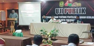 Dispora Tanjungpinang Selenggarakan Uji Publik Perda Penyelenggaraan Olahraga 2025 Kepala Dispora Kota Tanjungpinang, Ruli Friady, f, diskominfo Tanjungpinang