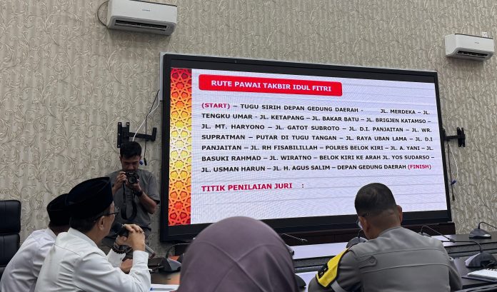 Pemerintah Kota (Pemkot) Tanjungpinang kembali menggelar Lomba Pawai Takbir Idulfitri 1446 H pada Minggu, 30 Maret 2025, selepas salat Isya.