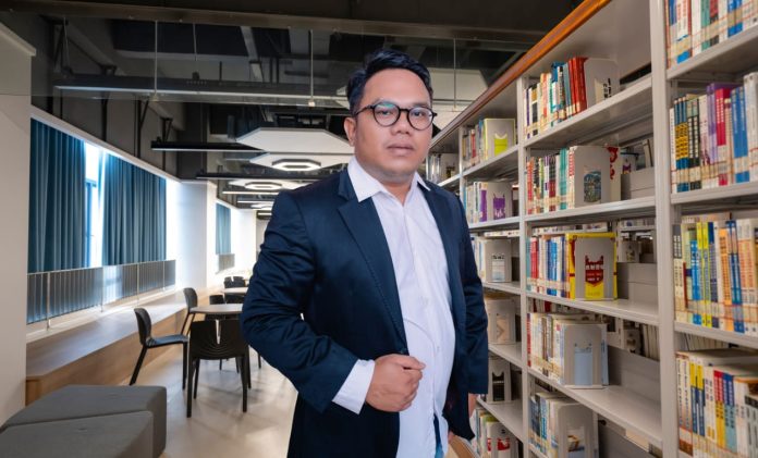 Mantan Kepala Direktorat Media dan Media Sosial pada Tim Pemenangan Lis-Raja di Pilkada Tanjungpinang 2024, Aji Anugraha, f, kiriman untuk BI