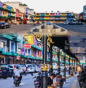 pembangunan di Jalan Merdeka Tanjungpinang