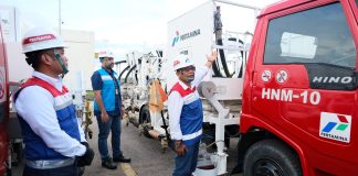 Penerbangan Haji 2025, Pertamina Prediksi Konsumsi Avtur Meningkat 49 Persen di Kepri Pertamina Patra Niaga Regional Sumatera Bagian Utara (Sumbagut) melalui AFT (Aviation Fuel Terminal) Hang Nadim memastikan stok Avtur dan sarana fasilitas dalam kondisi aman guna mendukung kelancaran penerbangan haji 2025 di Bandara Internasional Hang Nadim, Batam, Kepulauan Riau (Kepri). F, Pertamina