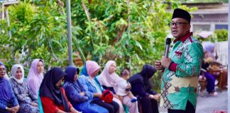 Kritik 100 Hari Lis – Raja Tanpa Data dan Menyesatkan Walikota Tanjungpinang saat menyampaikan sambutan kepada warga Tanjungpinang beberapa waktu lalu. F, diskominfo Tanjungpinang